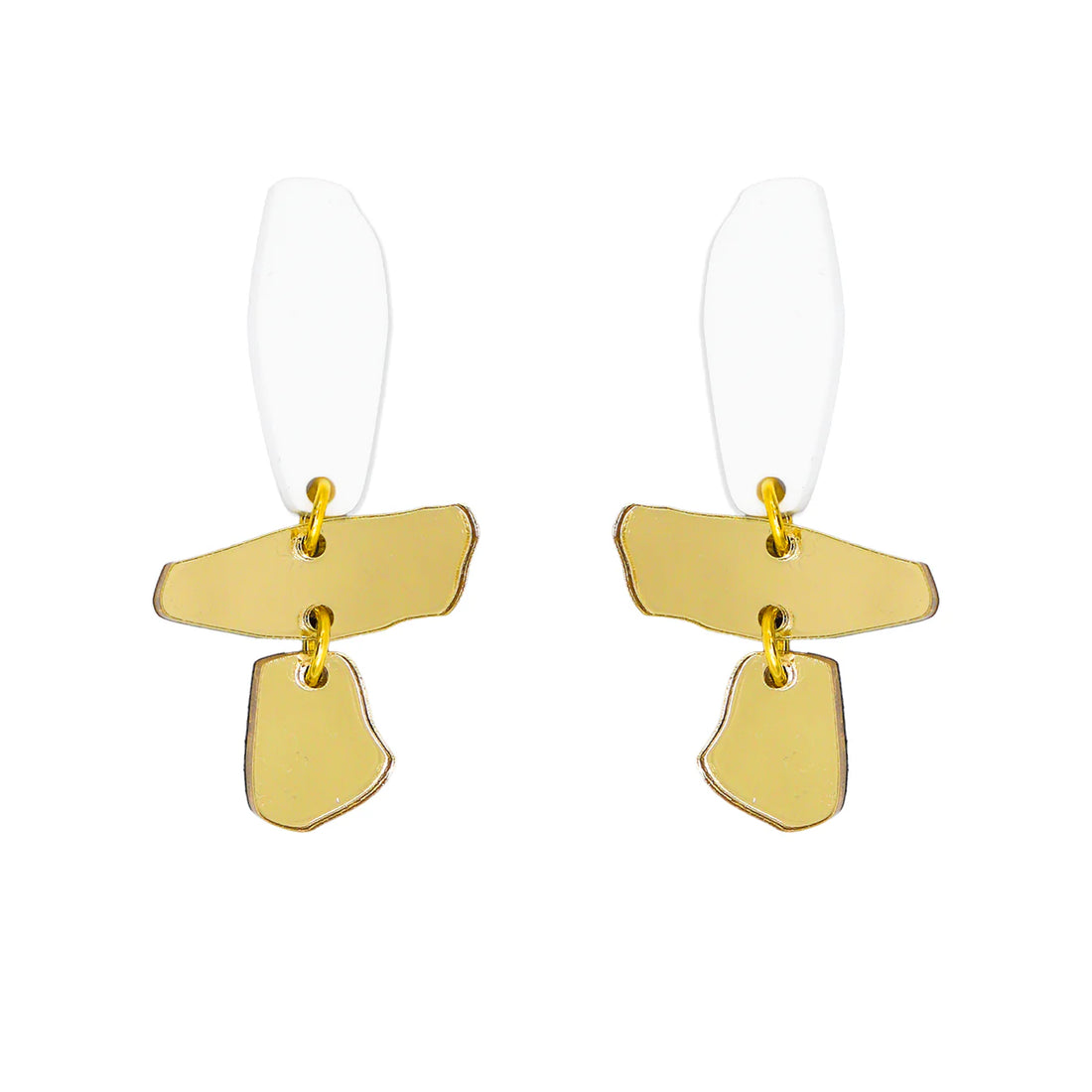 Set Piedras (Náušnice Berilo + náhrdelník Cuarzo Fantasma)